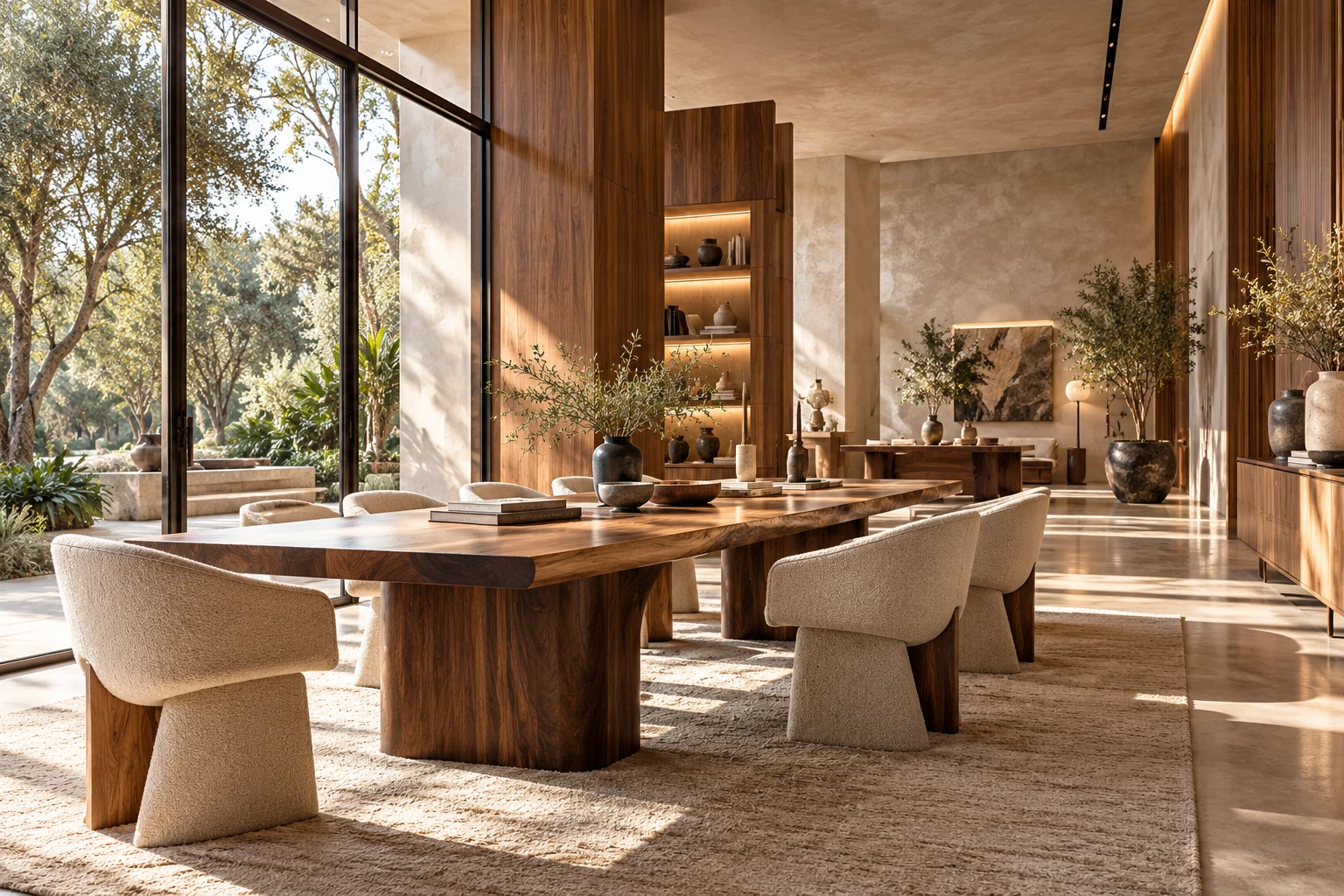 Inviting warm living room